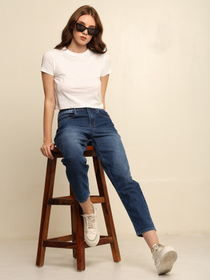 zayla Loose Fit Women Blue Jeans