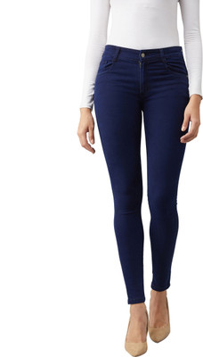 DOLCE CRUDO Skinny Women Dark Blue Jeans