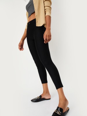 MAX Skinny Women Black Jeans