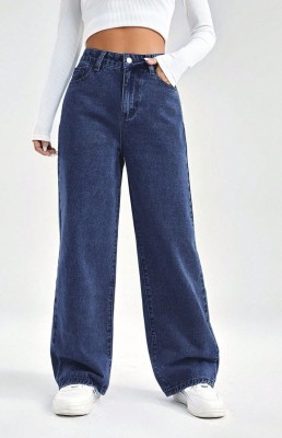 NUCOUTHS the style you love Regular Women Dark Blue Jeans