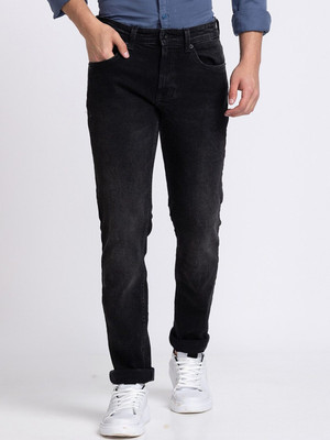 Spykar Regular Men Black Jeans