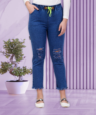 DenimStory Regular Women Dark Blue Jeans