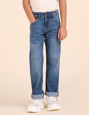 U.S. POLO ASSN. Relaxed Fit Boys Blue Jeans