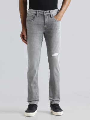 Pepe Jeans Tapered Fit Men Grey Jeans