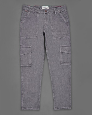 french crown Regular Men Grey Jeans