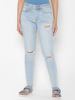 American Eagle Outfitters Skinny Women Blue Jeans