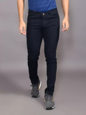 Jeancherry Tapered Fit Men Black Jeans