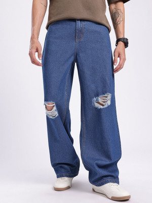 Glitchez Men Blue Jeans