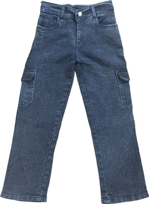 ARTVISIONN Relaxed Fit Boys Blue Jeans