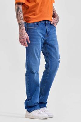 Snitch Boot-Leg Men Blue Jeans
