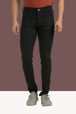 Lzard Slim Men Black Jeans