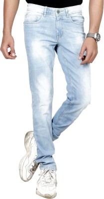 MEGHZ Slim Men Light Blue Jeans
