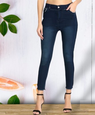 PERFECT FASHION Regular Women Dark Blue Jeans