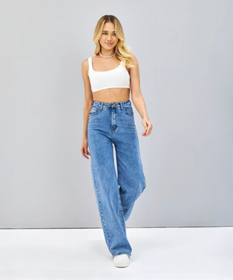 AADVI FASHION Loose Fit Women Light Blue Jeans