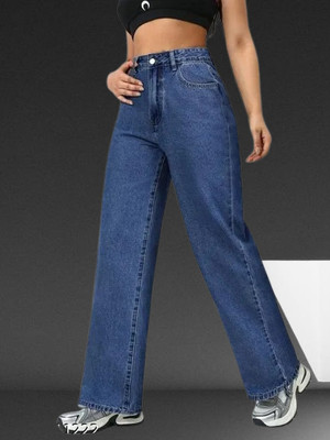 KCM FASHION Straight Fit Women Blue Jeans