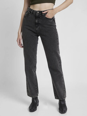 Spykar Women Dark Grey Jeans