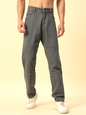 STUDIO NEXX Loose Fit Men Grey Jeans