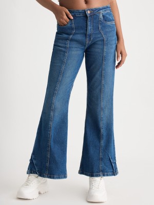 Freakins Boot-Leg Women Blue Jeans