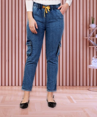 Maniere Creations Regular Women Dark Blue Jeans