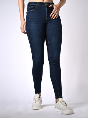 Kraus Jeans Women High-Rise Skinny Fit Jeans Skinny Women Blue Jeans