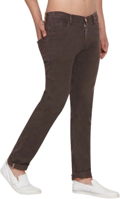 Dais Slim Men Brown Jeans