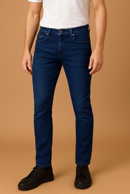 Shree Creation Regular Men Dark Blue Jeans