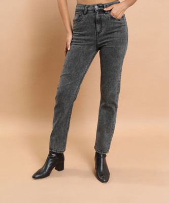 Tokyo Talkies Regular Women Dark Grey Jeans