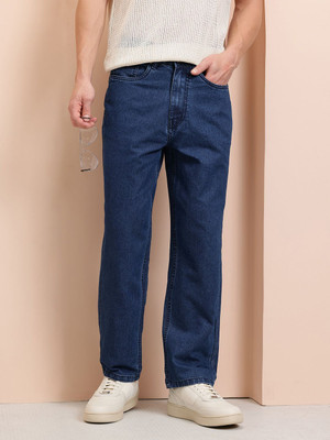 Mast & Harbour Tapered Fit Men Blue Jeans