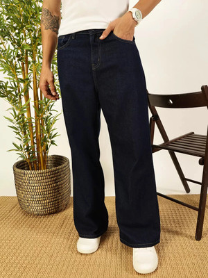 Playfeel Boyfriend Men Dark Blue Jeans