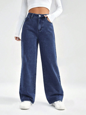 hovac Boot-Leg Women Dark Blue Jeans