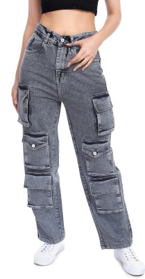 beauty Relaxed Fit Women Grey Jeans