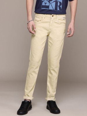 Roadster Slim Men Beige Jeans