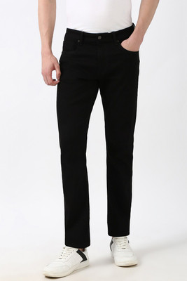 PETER ENGLAND Regular Men Black Jeans