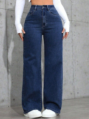 LTA Straight Fit Women Dark Blue Jeans