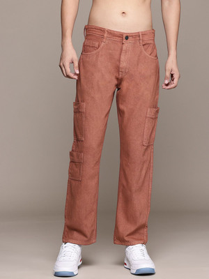 Roadster Straight Fit Men Red Jeans