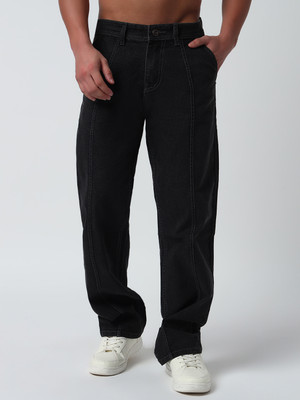 DENIM LOOK Loose Fit Men Grey Jeans