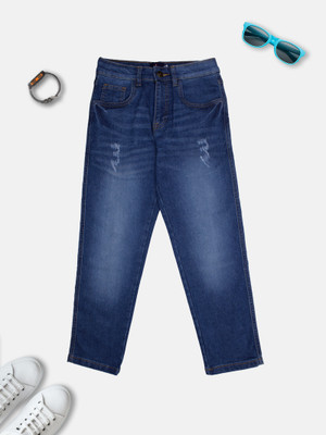 KiddoPanti Regular Boys Blue Jeans
