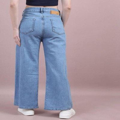 HouseOfCommon Straight Fit Women Light Blue Jeans