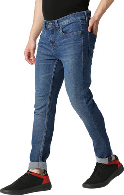 BEING HUMAN Slim Men Blue Jeans
