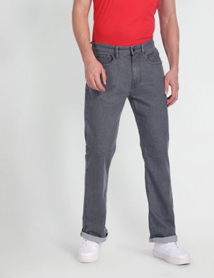 FLYING MACHINE Boot-Leg Men Blue Jeans