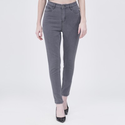 COSMIC Skinny Women Grey Jeans