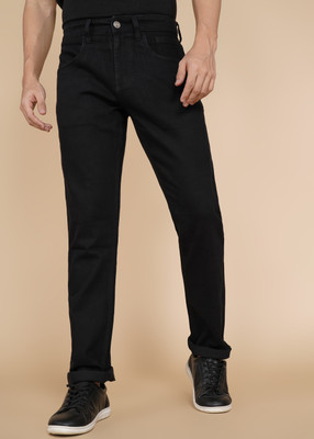 WROGN Relaxed Fit Men Black Jeans