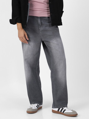 Urbano Fashion Loose Fit Men Grey Jeans