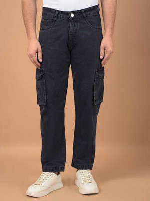 ROYAL YOUTH Straight Fit Men Dark Blue Jeans