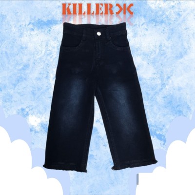 KILLER Relaxed Fit Girls Black Jeans