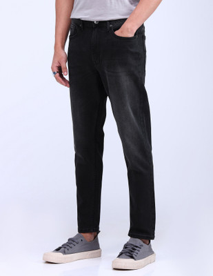 FLYING MACHINE Tapered Fit Men Black Jeans