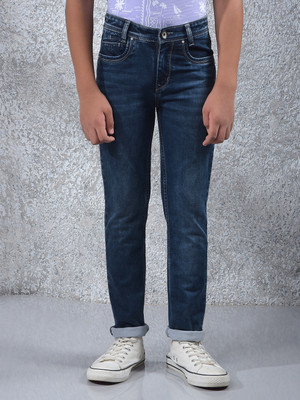 CRIMSOUNE CLUB Slim Boys Blue Jeans