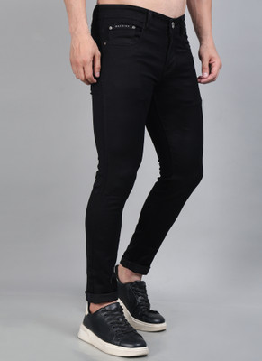 METRISK Regular Men Black Jeans