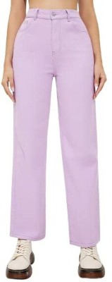 High-Buy Regular Women Purple Jeans