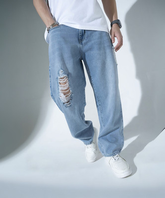 Hubberholme Slim Men Light Blue Jeans
